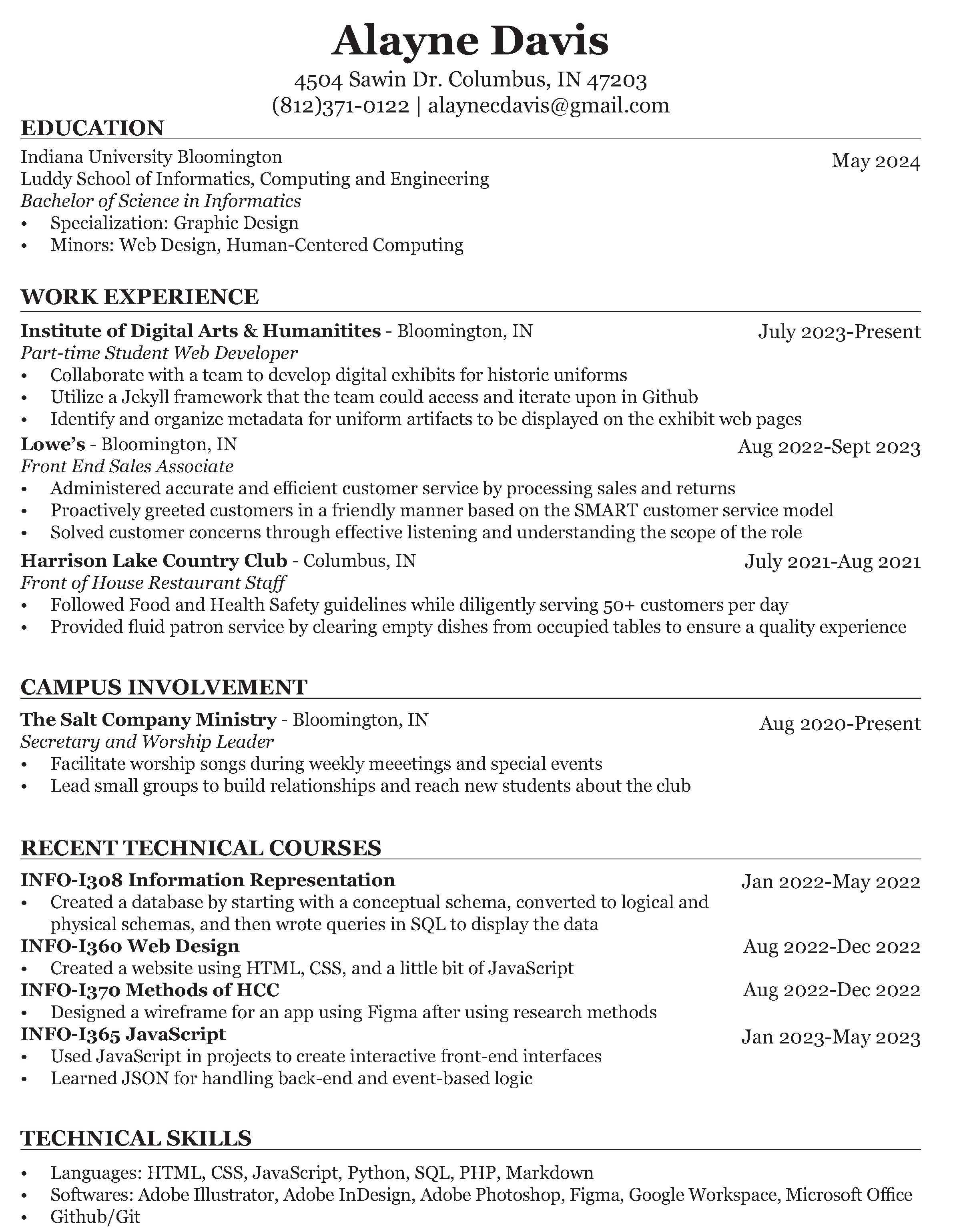 Resume